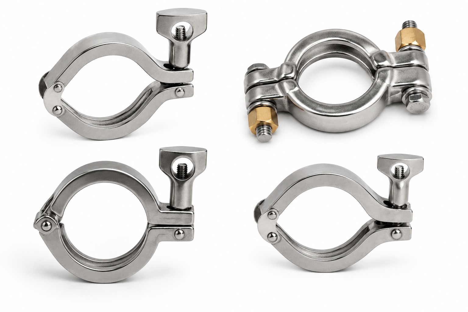 Sanitary clamps