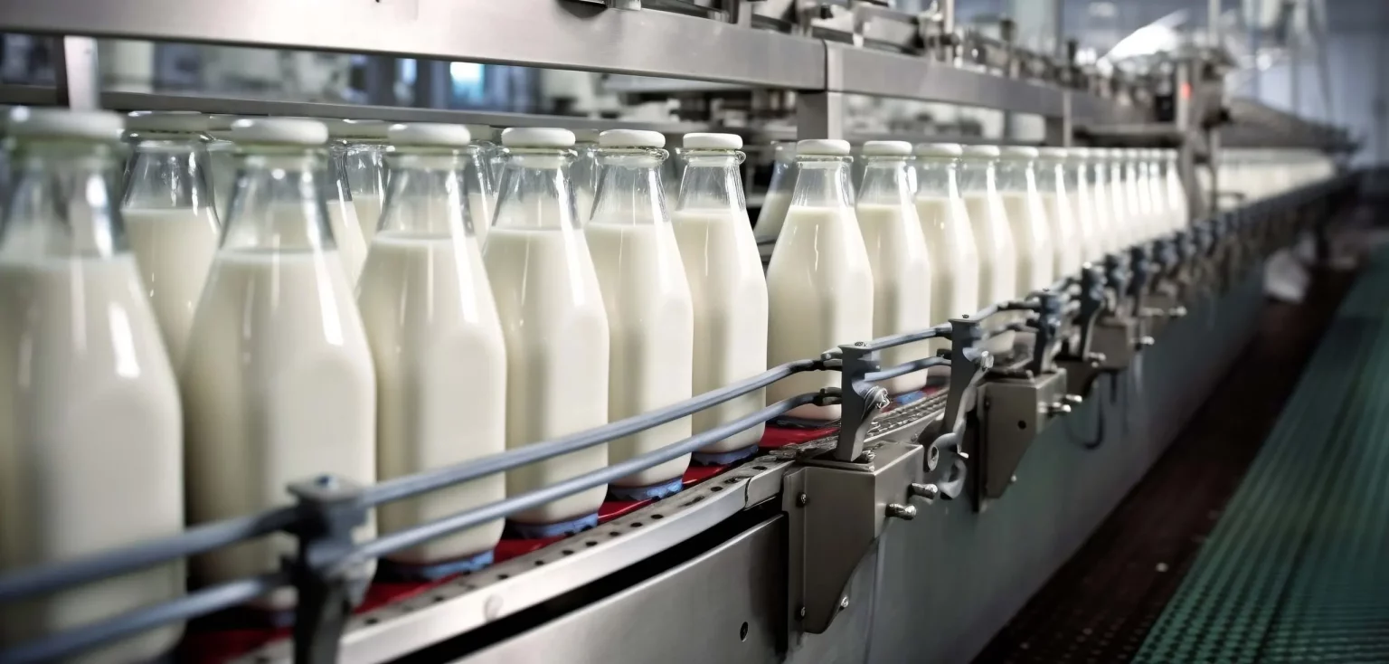 Dairy processing line