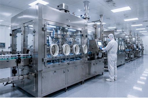 Pharmaceutical clean process line